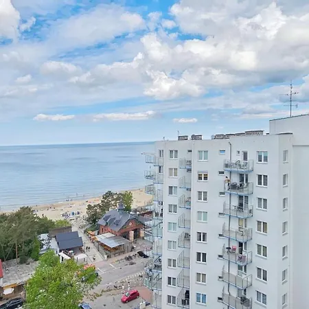 Holidayhomepl Slavia New 816 Z Balkonem I Widokiem Na Morze Appartamento Miedzyzdroje