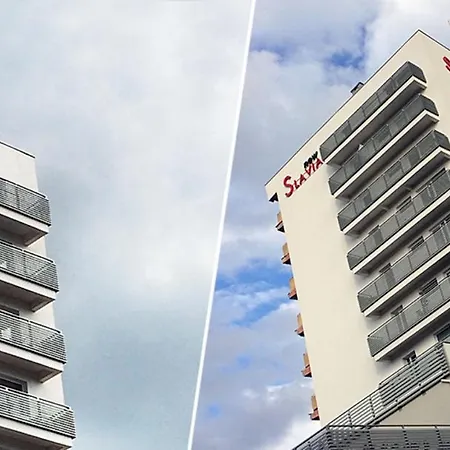 Holidayhomepl Slavia New 816 Z Balkonem I Widokiem Na Morze Appartamento Miedzyzdroje