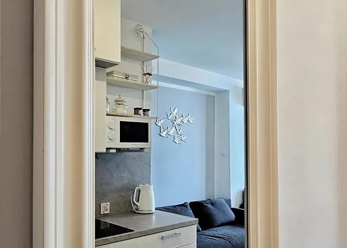 Lägenhet Holidayhomepl Slavia New 816 Z Balkonem I Widokiem Na Morze