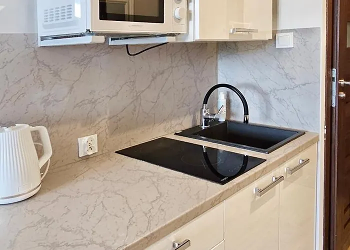 Holidayhomepl Slavia New 816 Z Balkonem I Widokiem Na Morze Lägenhet *