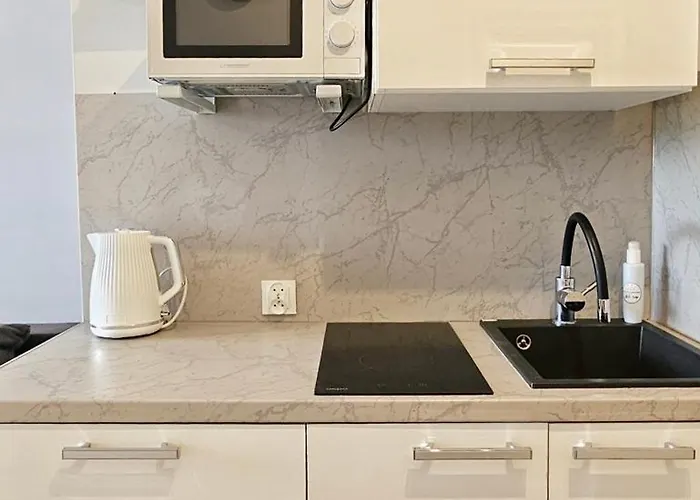 Lägenhet Holidayhomepl Slavia New 816 Z Balkonem I Widokiem Na Morze