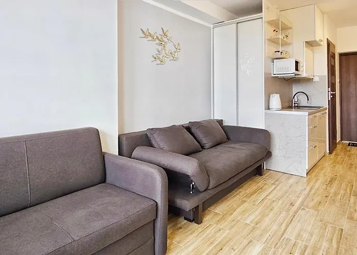 Lägenhet Holidayhomepl Slavia New 816 Z Balkonem I Widokiem Na Morze Miedzyzdroje