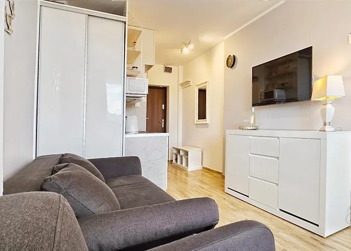 Lägenhet Holidayhomepl Slavia New 816 Z Balkonem I Widokiem Na Morze Miedzyzdroje